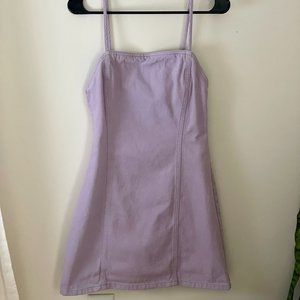 Lavender Denim Bodycon Urban Outfitters Dress